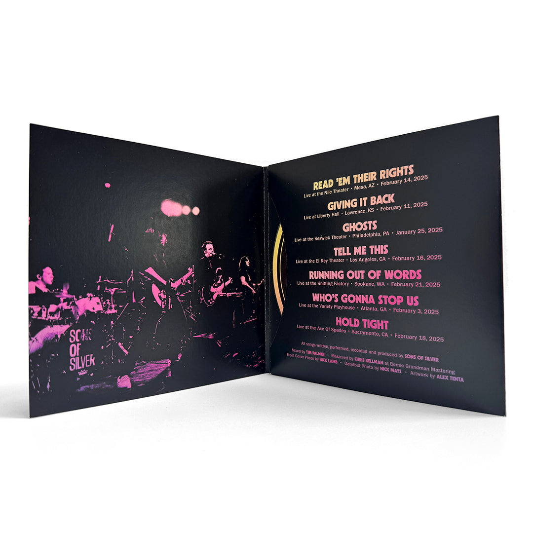 "7 CITIES 7 SONGS" CD ALBUM (SIGNED & UNSIGNED)