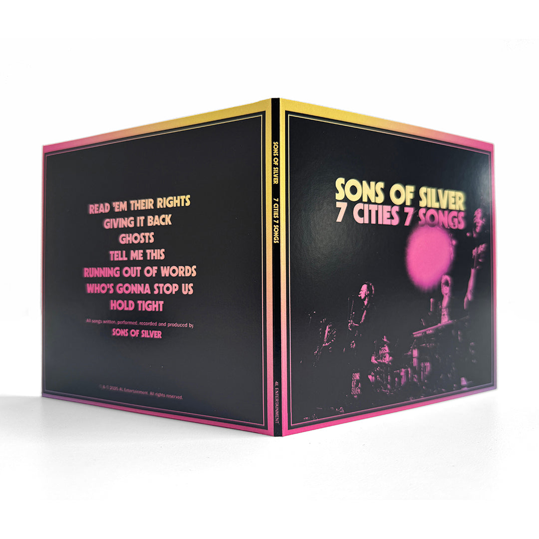 "7 CITIES 7 SONGS" CD ALBUM (SIGNED & UNSIGNED)