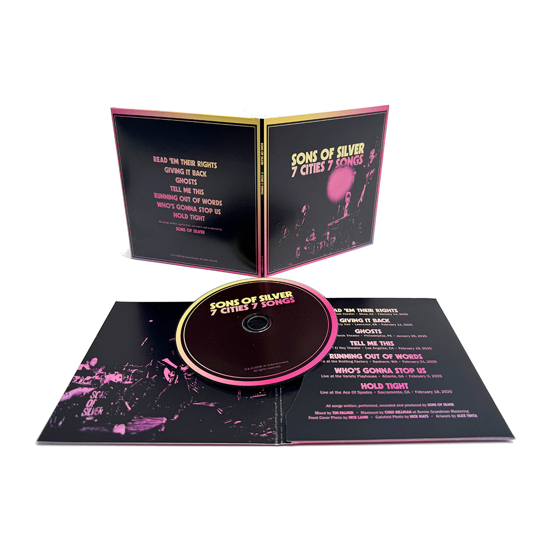 "7 CITIES 7 SONGS" CD ALBUM (SIGNED & UNSIGNED)