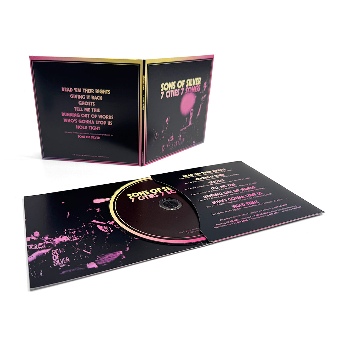 "7 CITIES 7 SONGS" CD ALBUM (SIGNED & UNSIGNED)