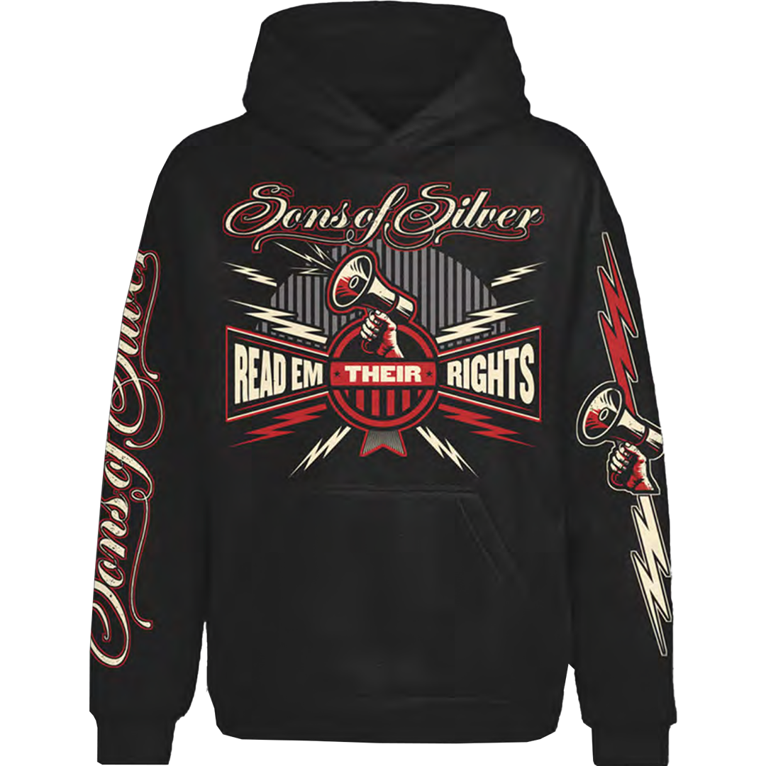 "Read Em Their Right" Pullover Hoodie